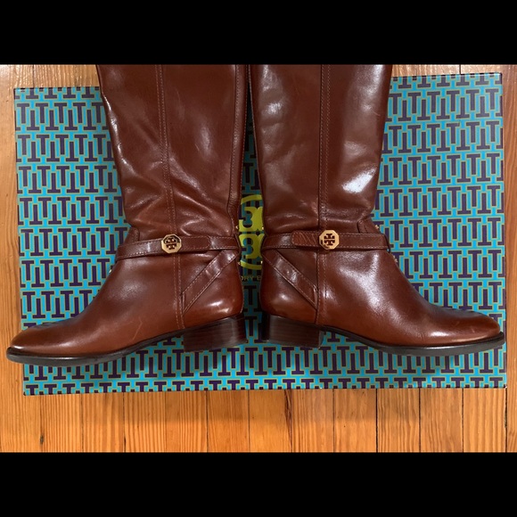 Tory Burch Brita Riding Boot - Picture 13 of 14